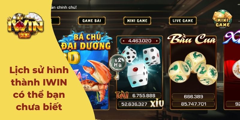 Lịch sử cổng game Iwin