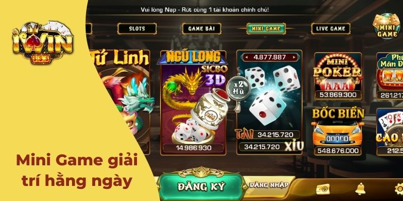 chơi game mini tại cổng game iwin mọi lúc mọi nơi