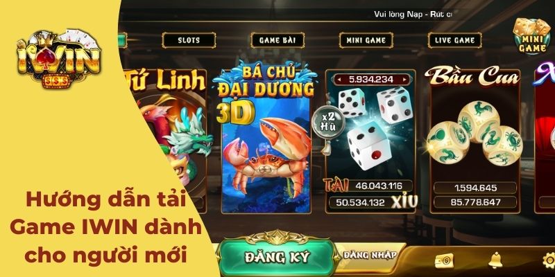 các bước tải app iWin